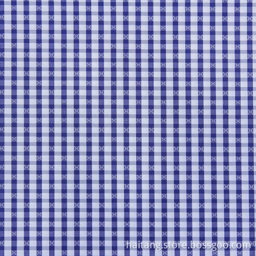 Check Bamboo fabric Plain Fabric Moisture Shirting Fabric